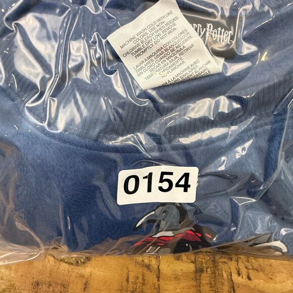 Harry Potter Ravenclaw Fleece Sweatshirt Women's Small Blue Wizarding World - Picture 9 of 9